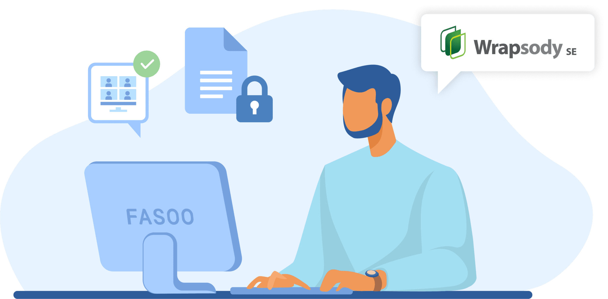 파수 문서 관리 및 보안 문서중앙화 랩소디 Fasoo Wrapsody